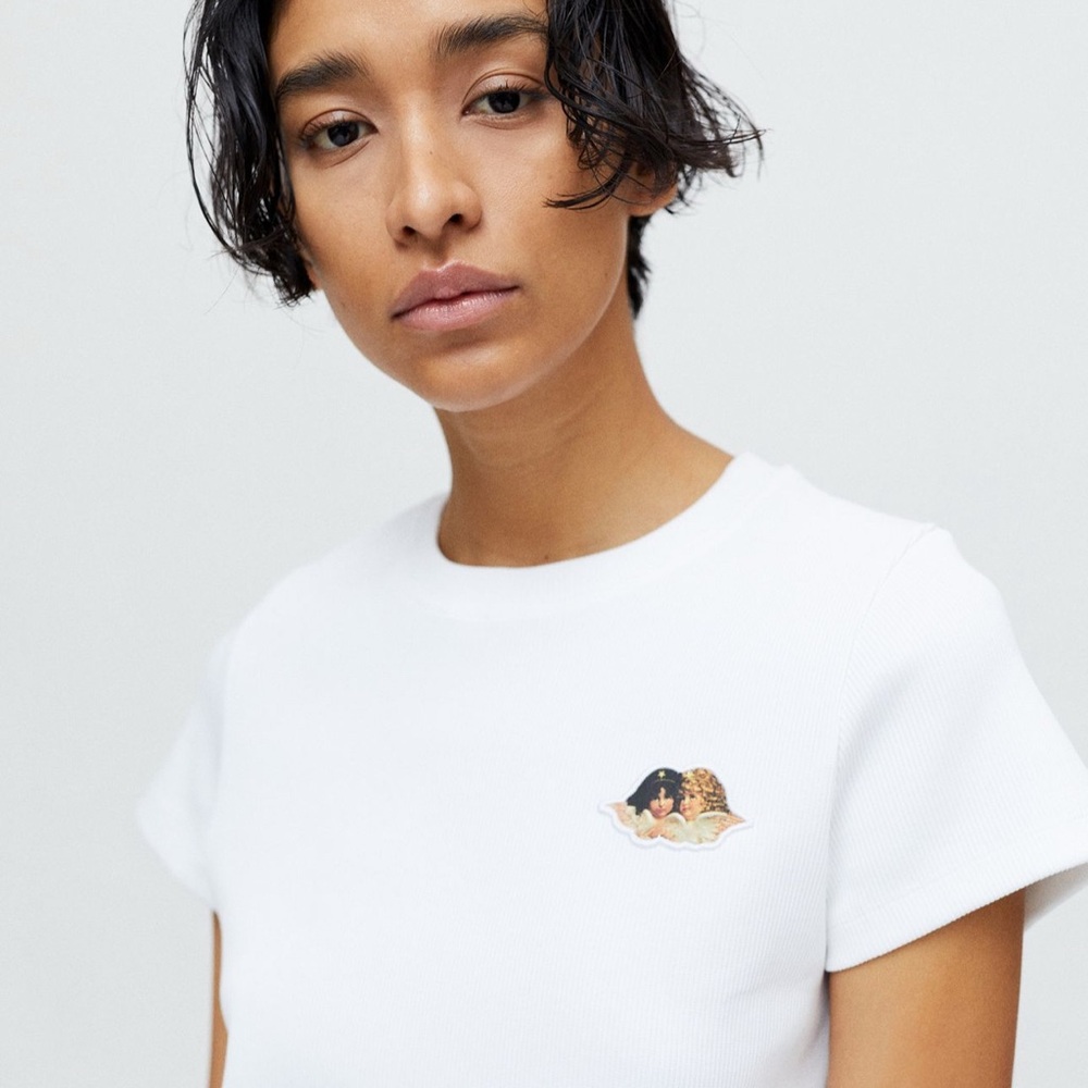 Fiorucci White Short Sleeve Tee